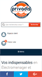 Mobile Screenshot of privadis.fr